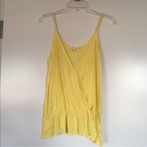 Soft Joie Yellow Tank Top